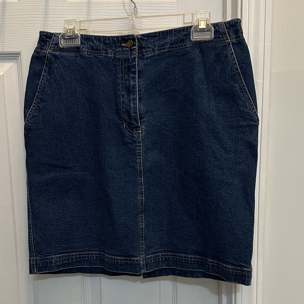 Denim & Supply Ralph Lauren Dark Blue Mini Skirt